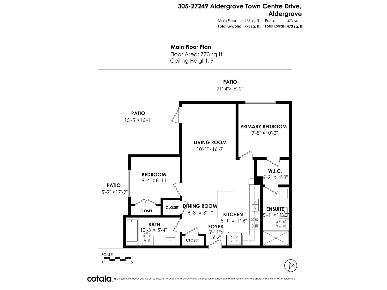 305 27249 ALDERGROVE TOWN CENTRE DRIVE, Langley