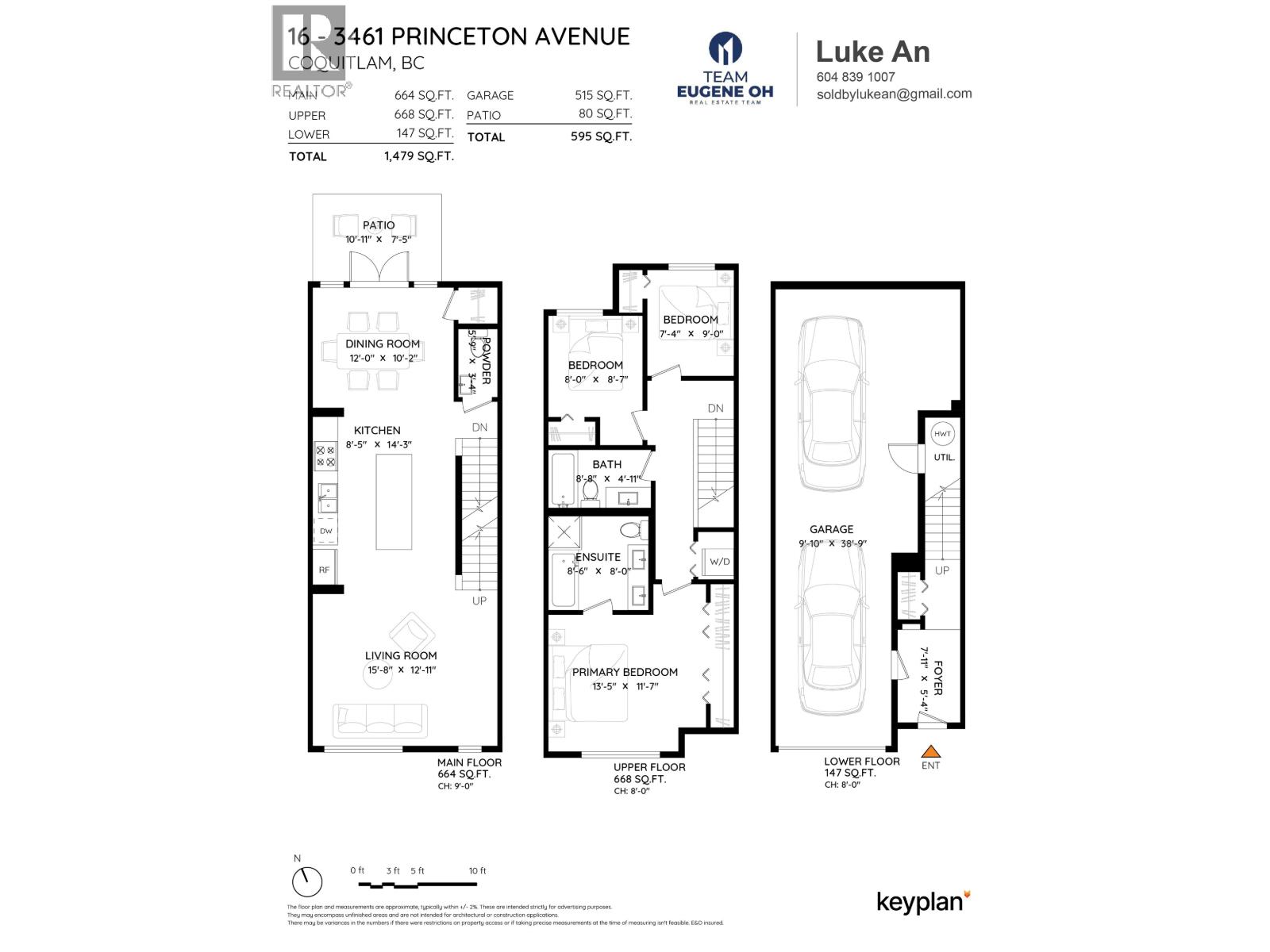 16 3461 PRINCETON AVENUE, Coquitlam