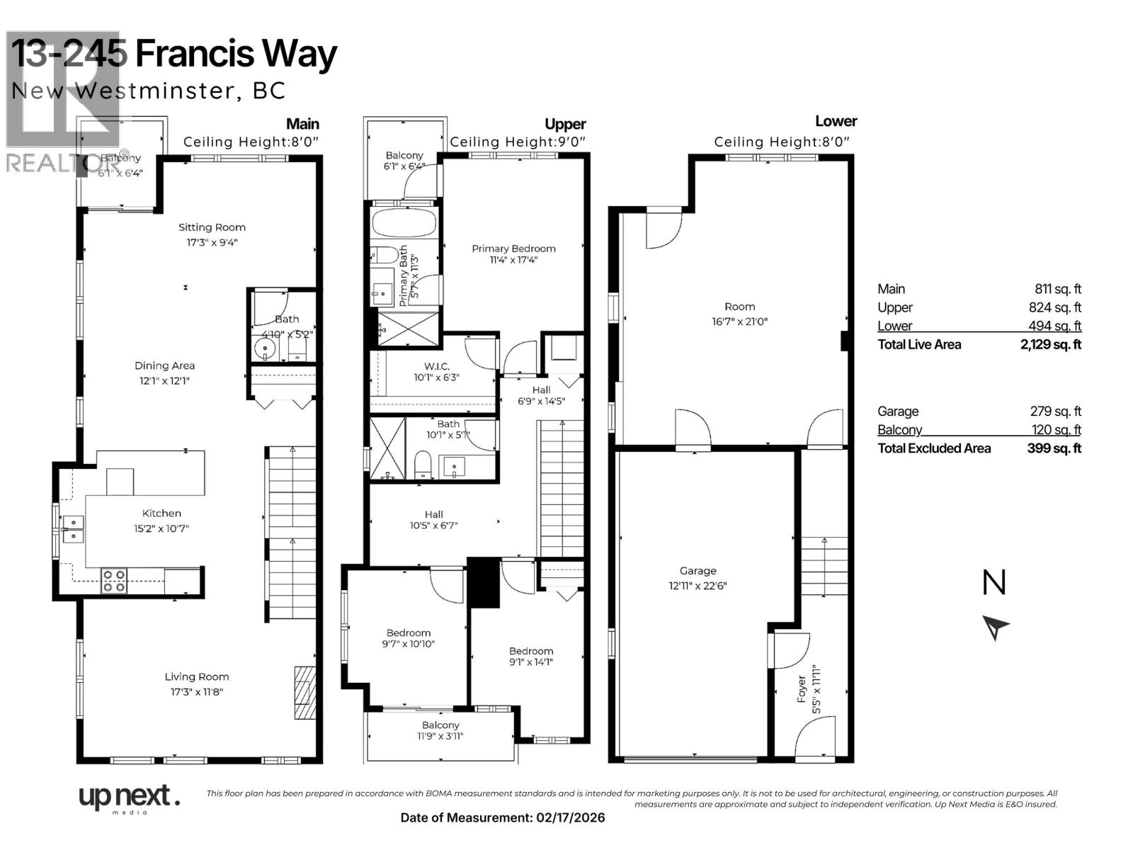 13 245 FRANCIS WAY, New Westminster