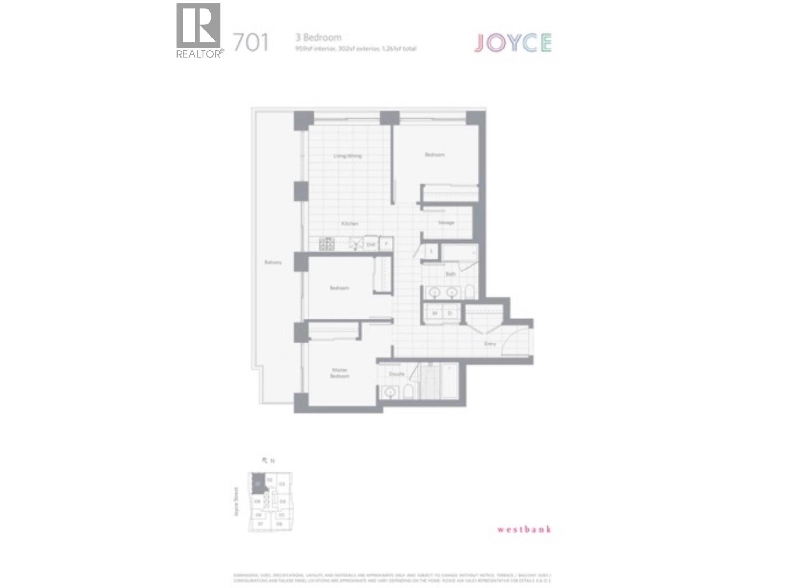 701 5058 JOYCE STREET