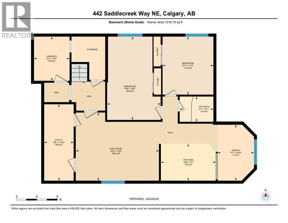 Single Family House for Sale in  Saddlecreek Way NE Saddle Ridge Calgary 