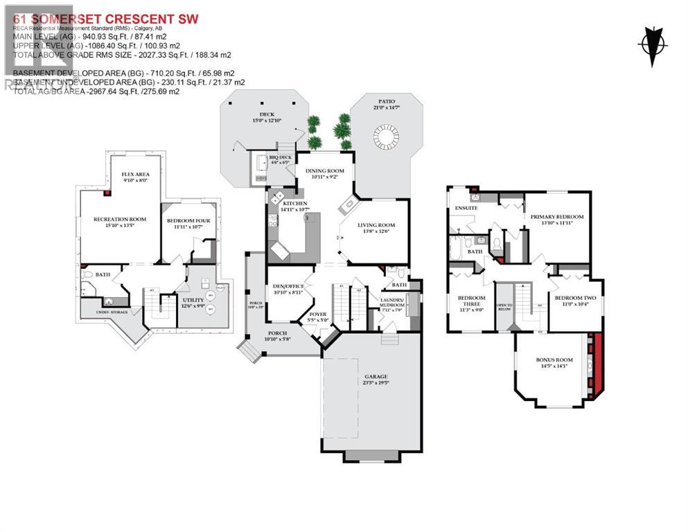Single Family House for Sale in  Somerset Crescent SW Somerset Calgary 