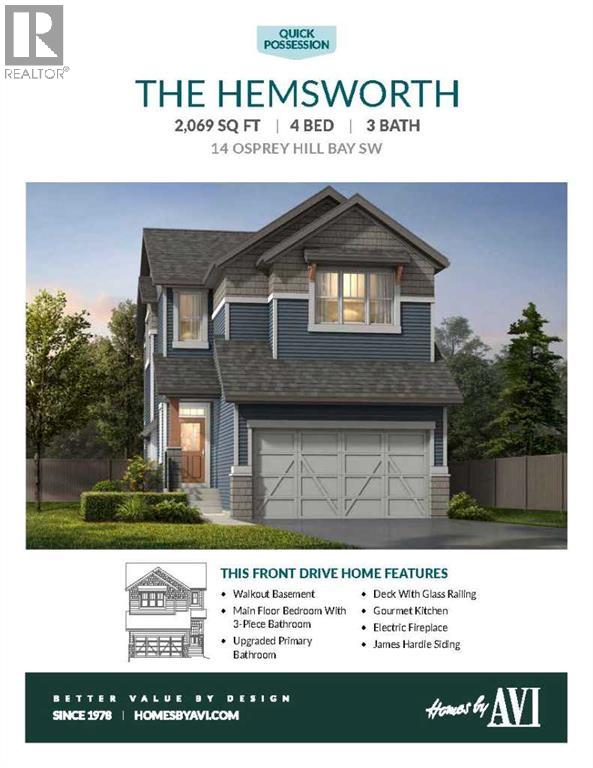 Single Family House for Sale in  Osprey Hill Bay SW Osprey Hill Calgary 