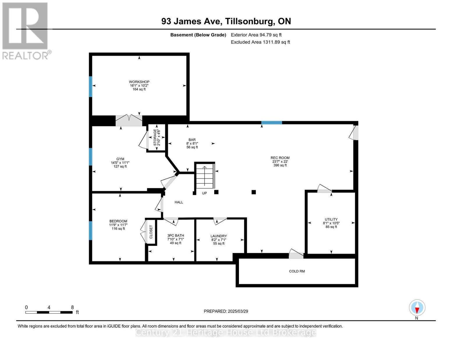 3-bedroom home for sale at 93 JAMES AVENUE, Tillsonburg ON · photo 50 of 50