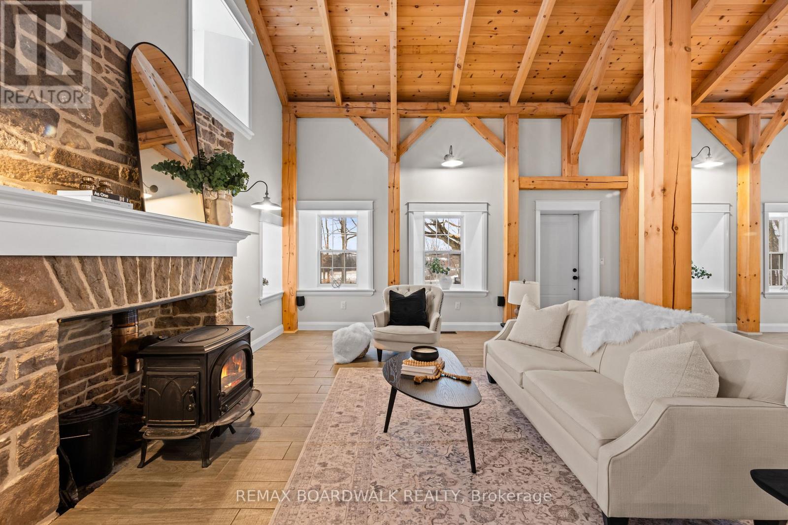 Family Room - Main Level w/ Recessed Windows