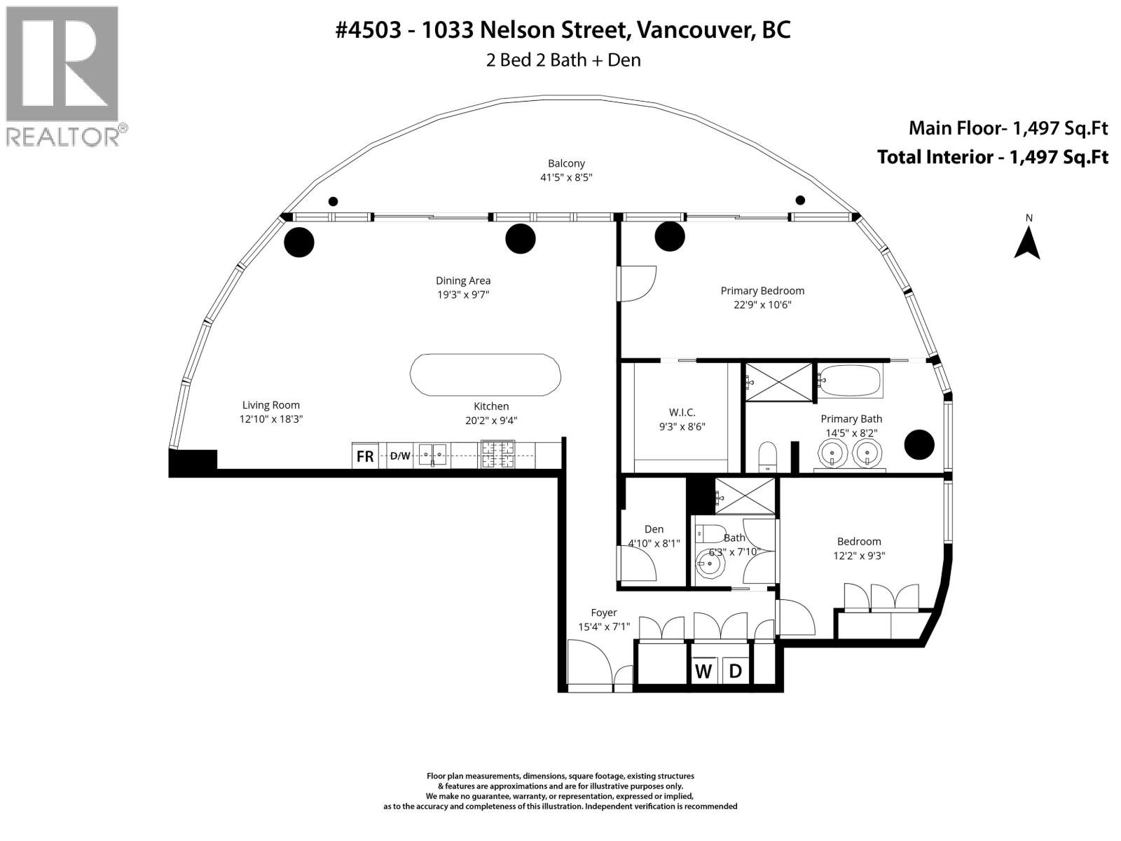 4503 1033 NELSON STREET, Vancouver