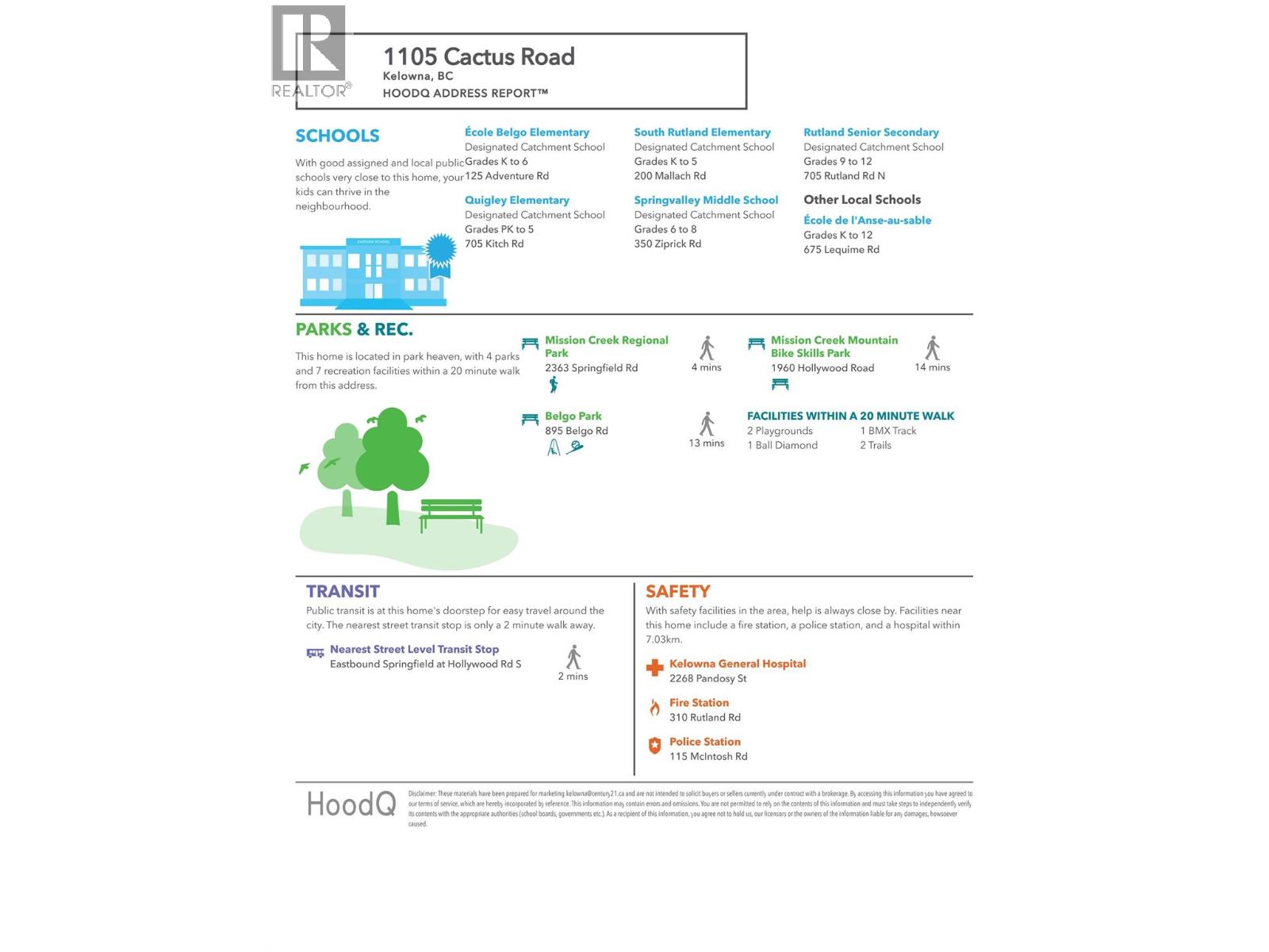  1105 Cactus Road, Kelowna
