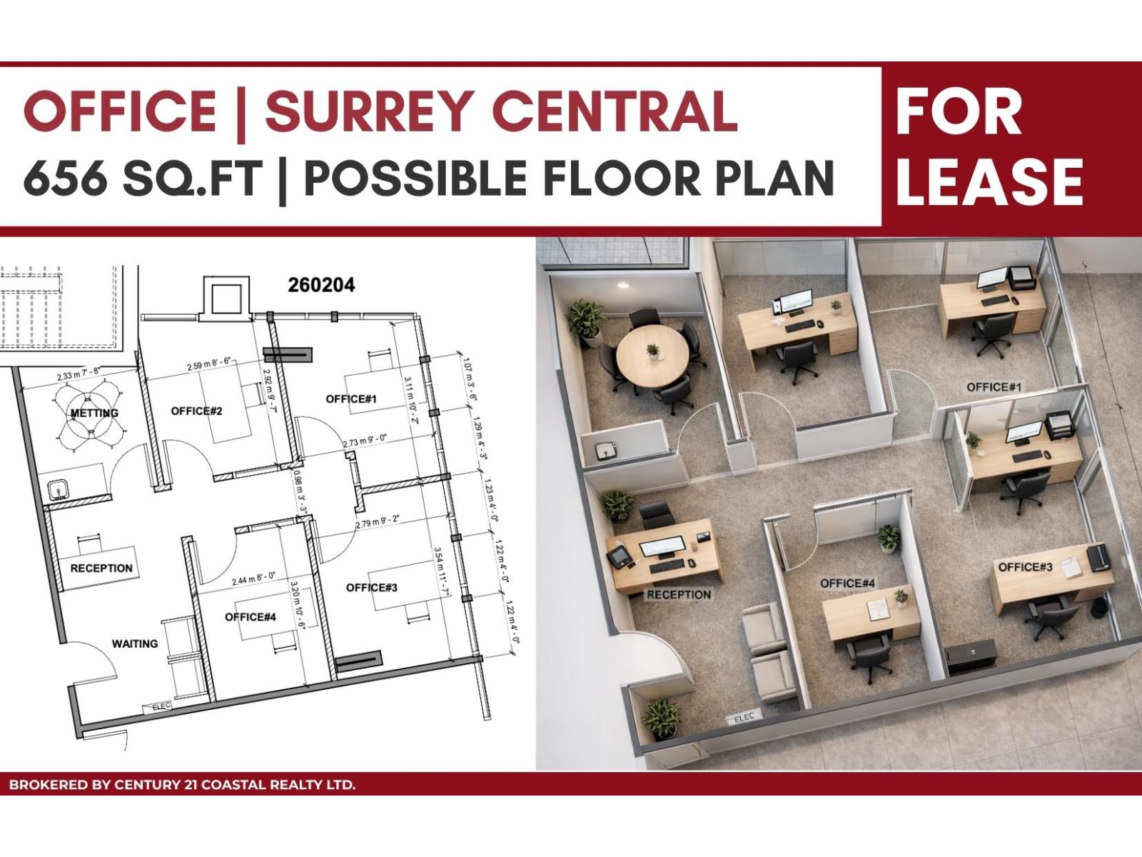 Office for Rent in Surrey – 304 10767 WHALLEY BOULEVARD, Surrey – MLS# C8076505 - Image 2