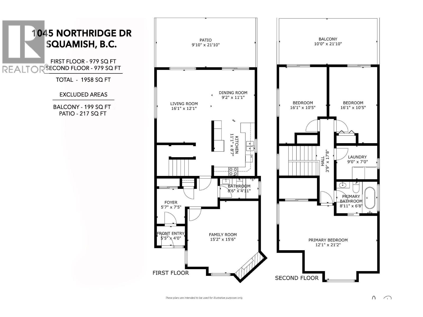 1045 NORTHRIDGE DRIVE, Squamish