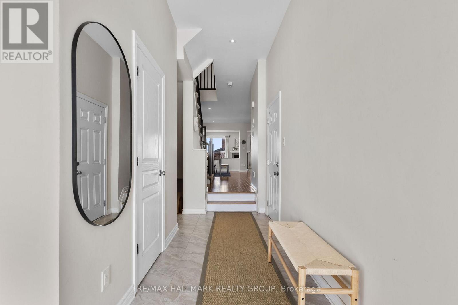 Inviting foyer leading to main living area