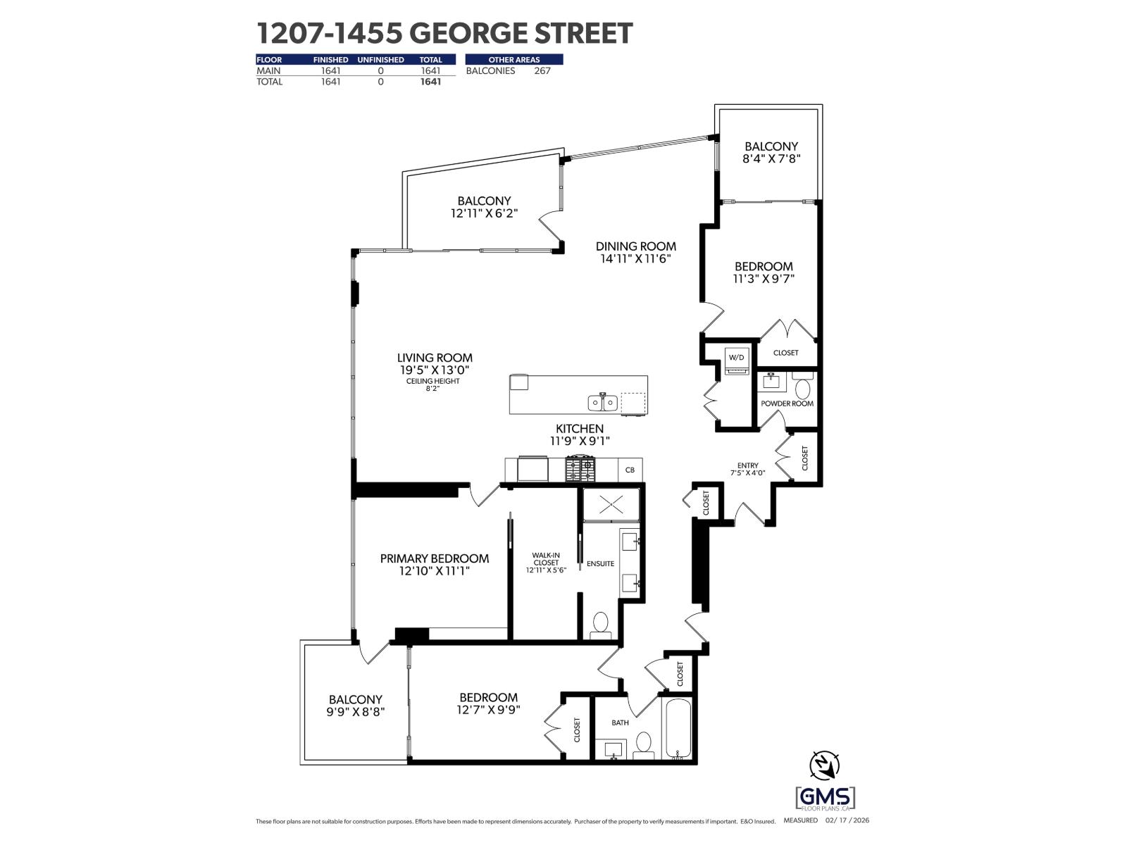 1207 1455 GEORGE STREET, White Rock