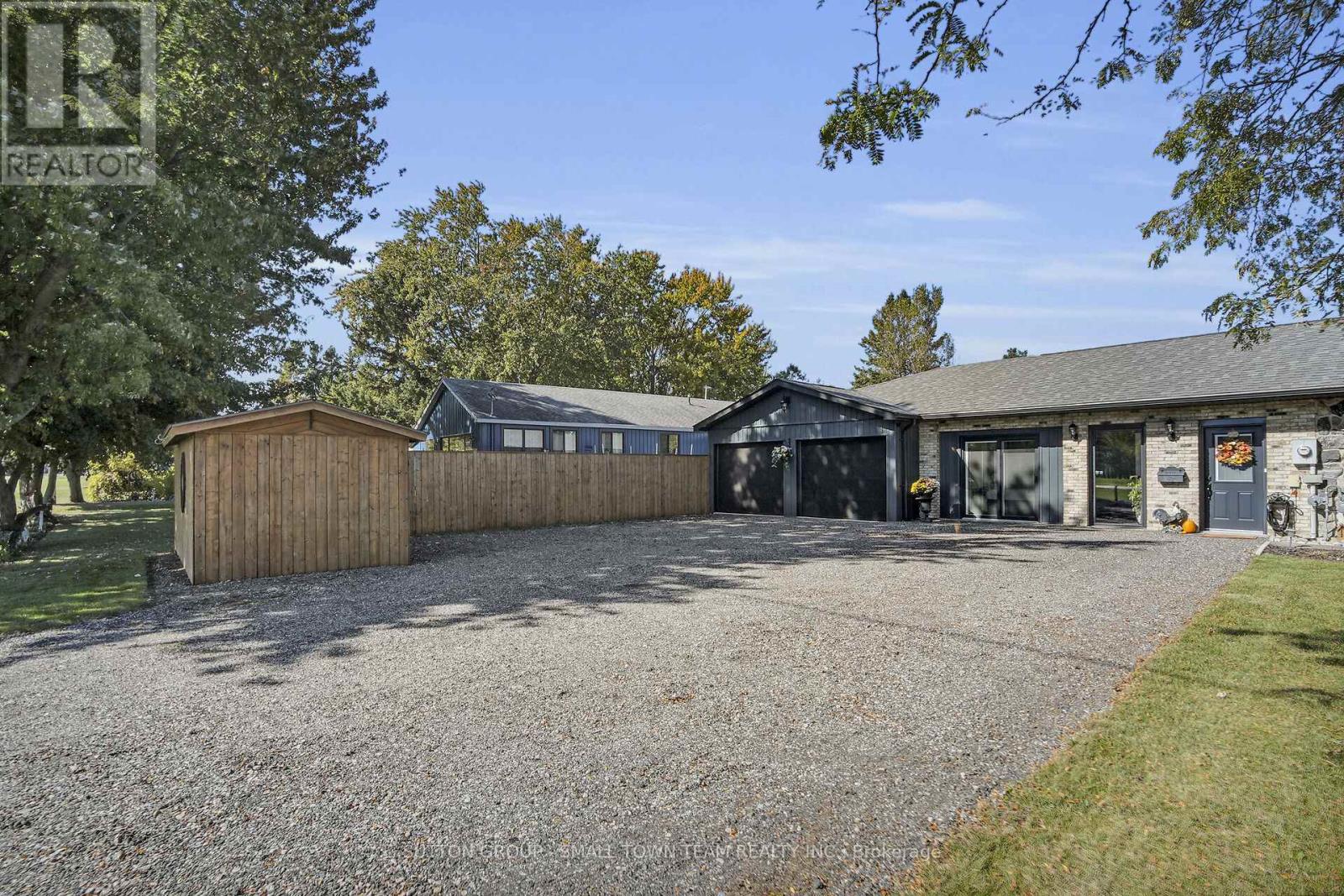 Large Paved Driveway