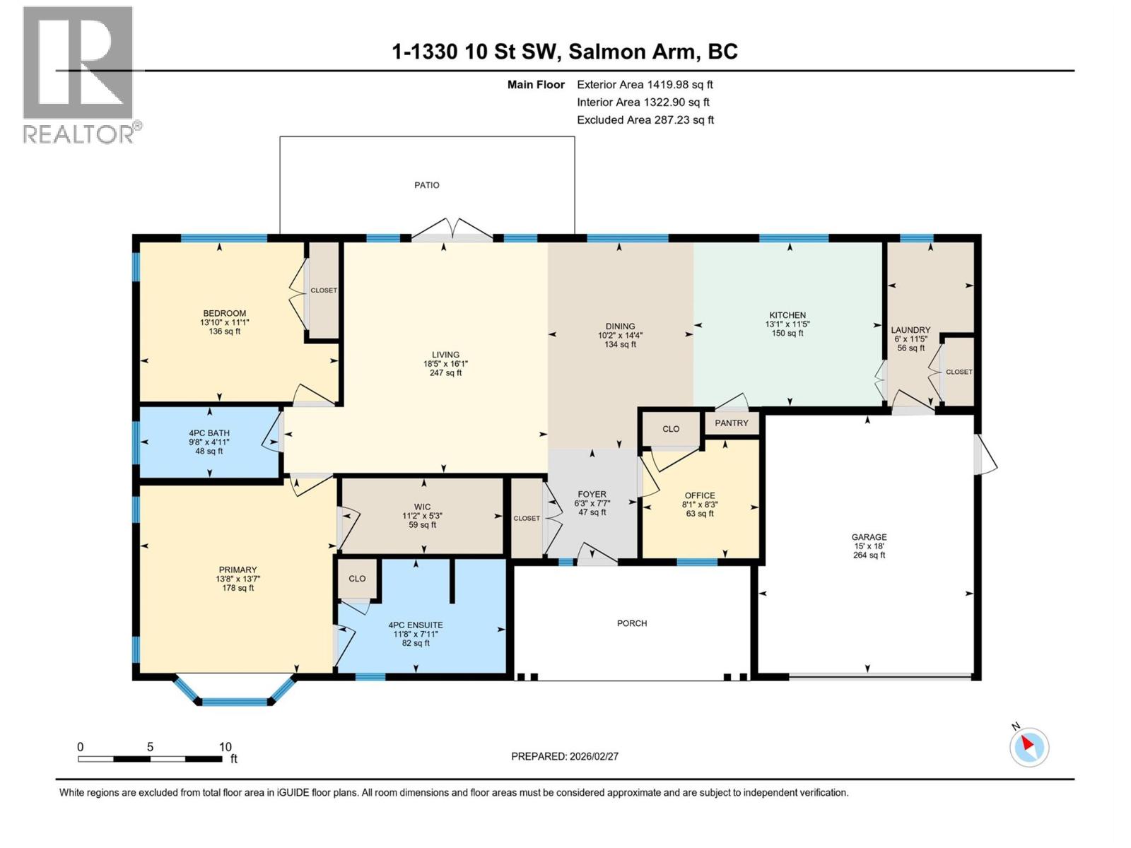 1330 10 Street SW Unit# 1, Salmon Arm