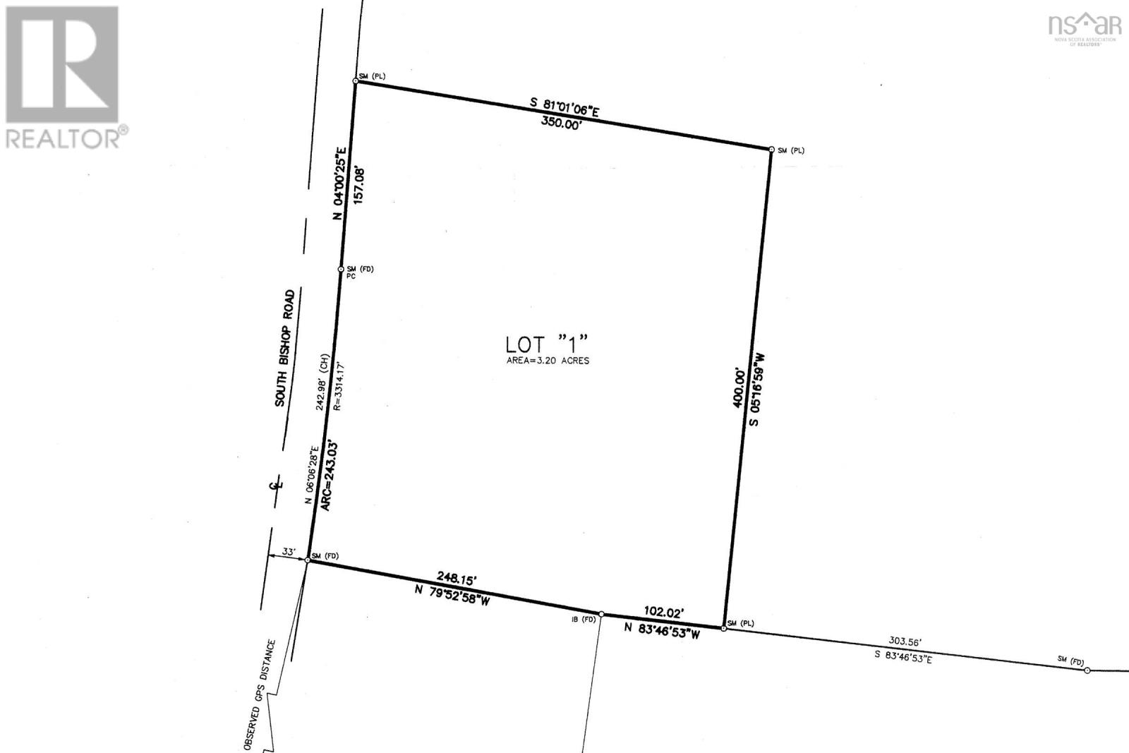 Property 2 of 4 of Lot 1 South Bishop Road