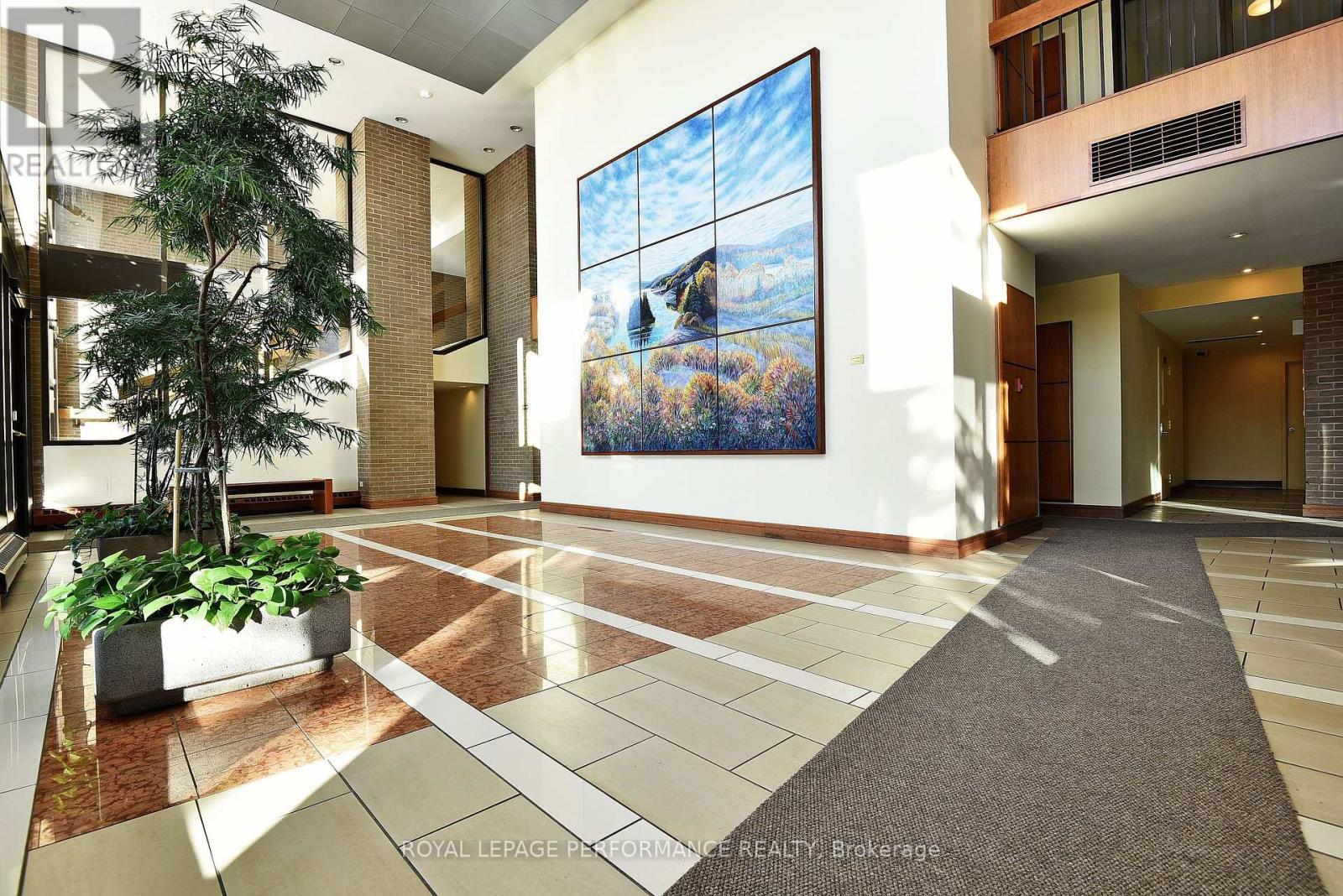 Inviting Building Foyer