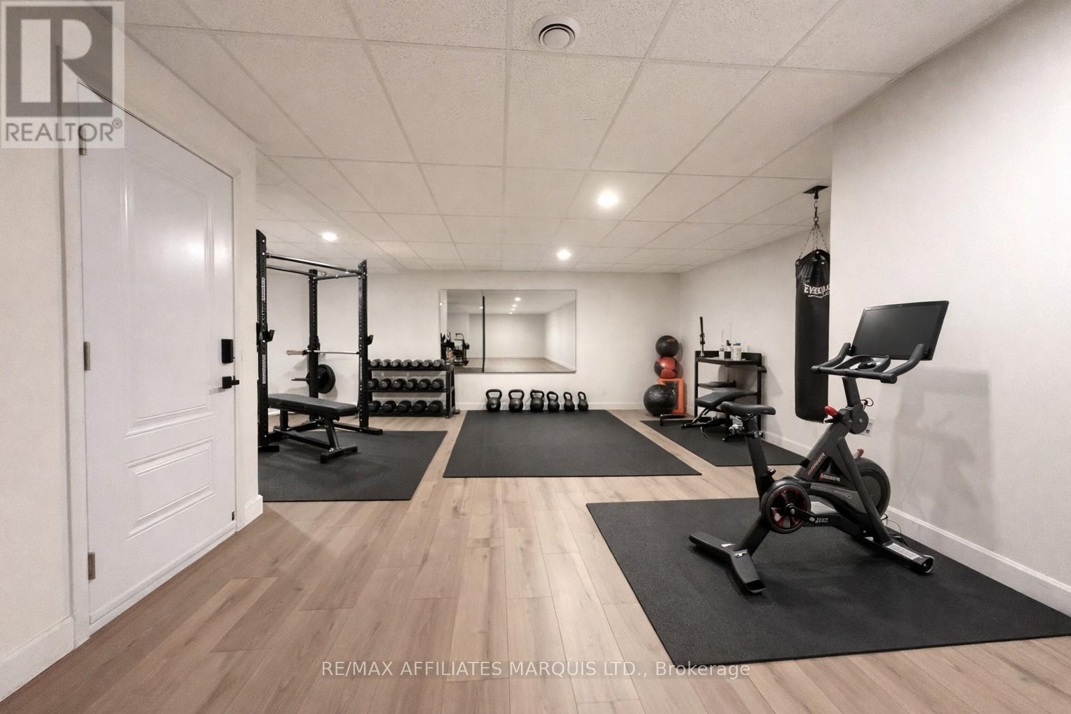 Rec Room Space Virtually Staged