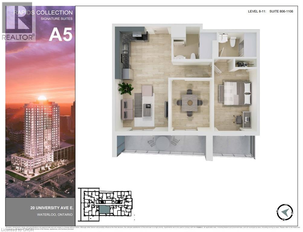 20 UNIVERSITY Avenue E Unit# 1106