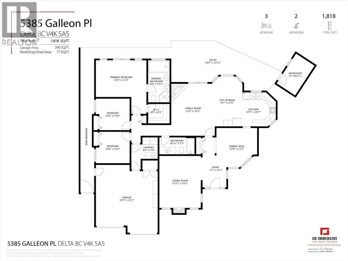 5385 GALLEON Place, Delta