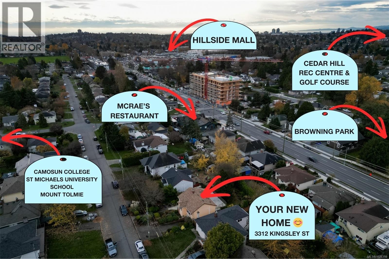  3312 Kingsley Street, Saanich