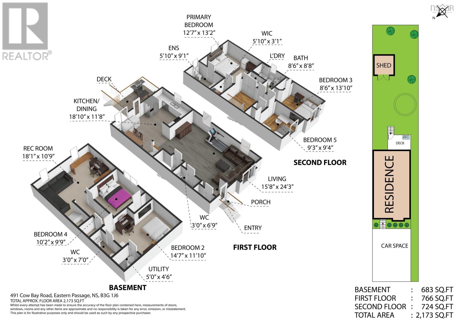Property 35 of 35 of Lot 3B 491 Cow Bay Road