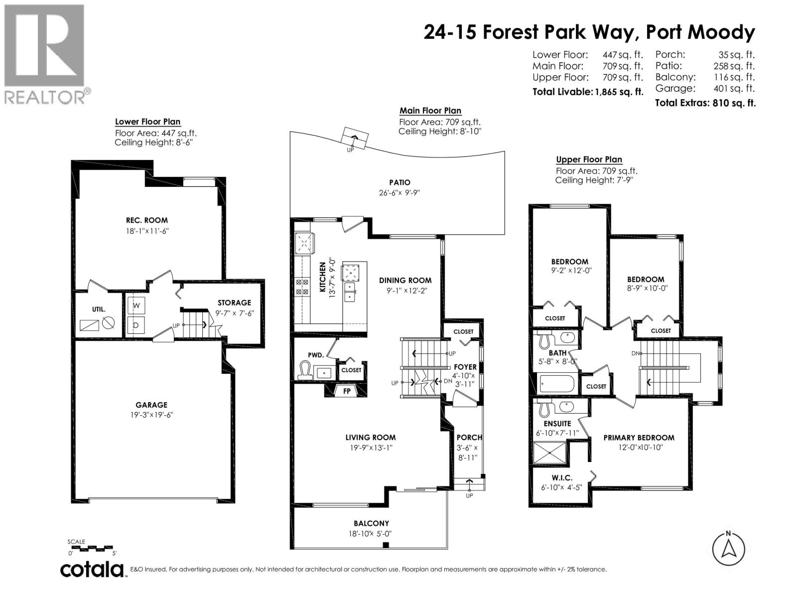 24 15 FOREST PARK WAY, Port Moody