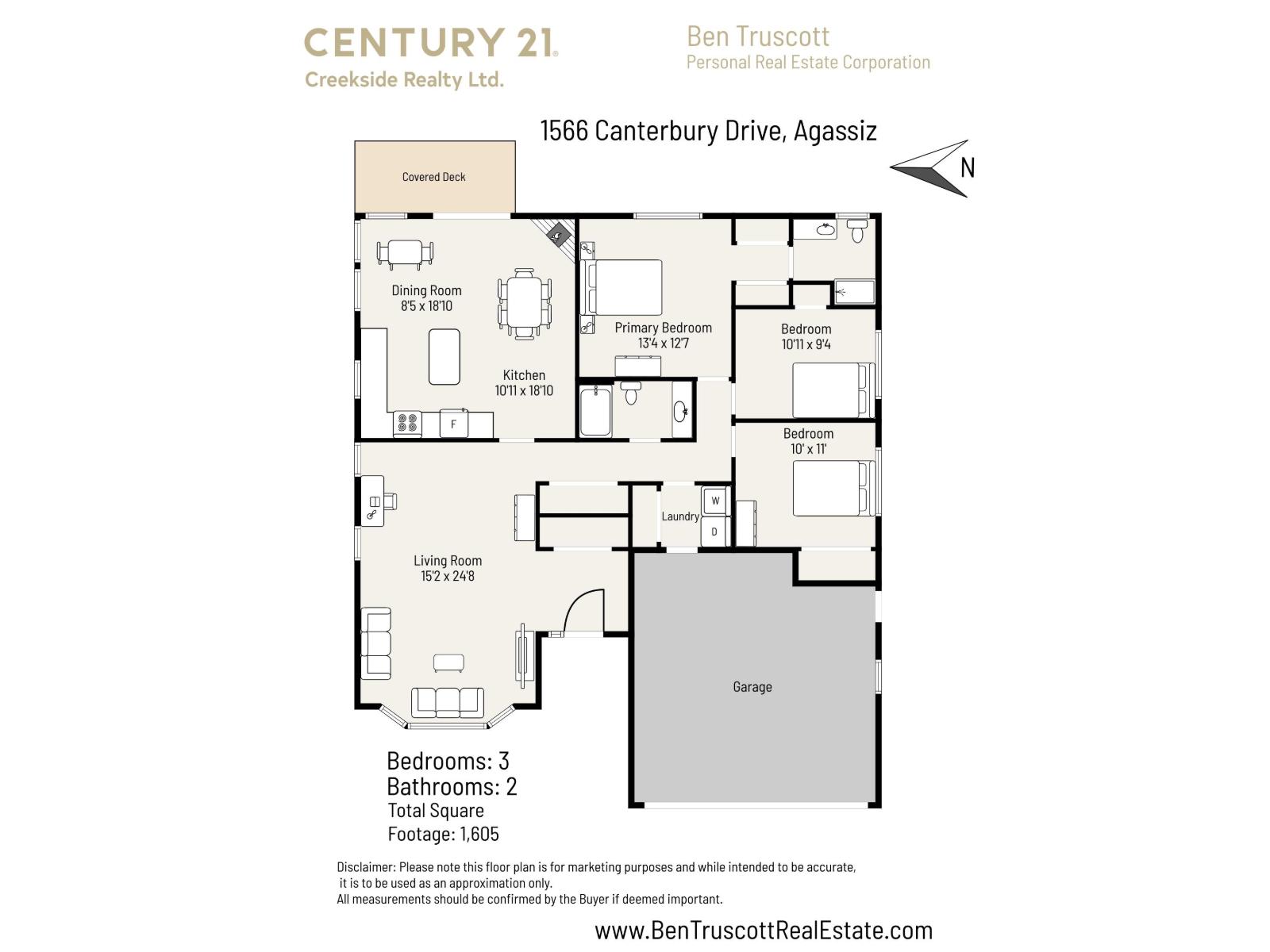 1566 CANTERBURY DRIVE, Agassiz, Agassiz