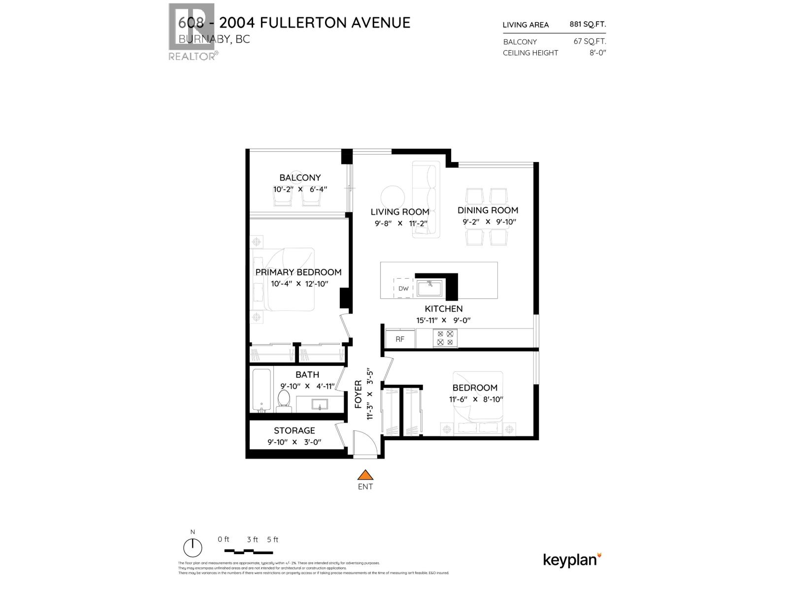 608 2004 FULLERTON AVENUE, North Vancouver