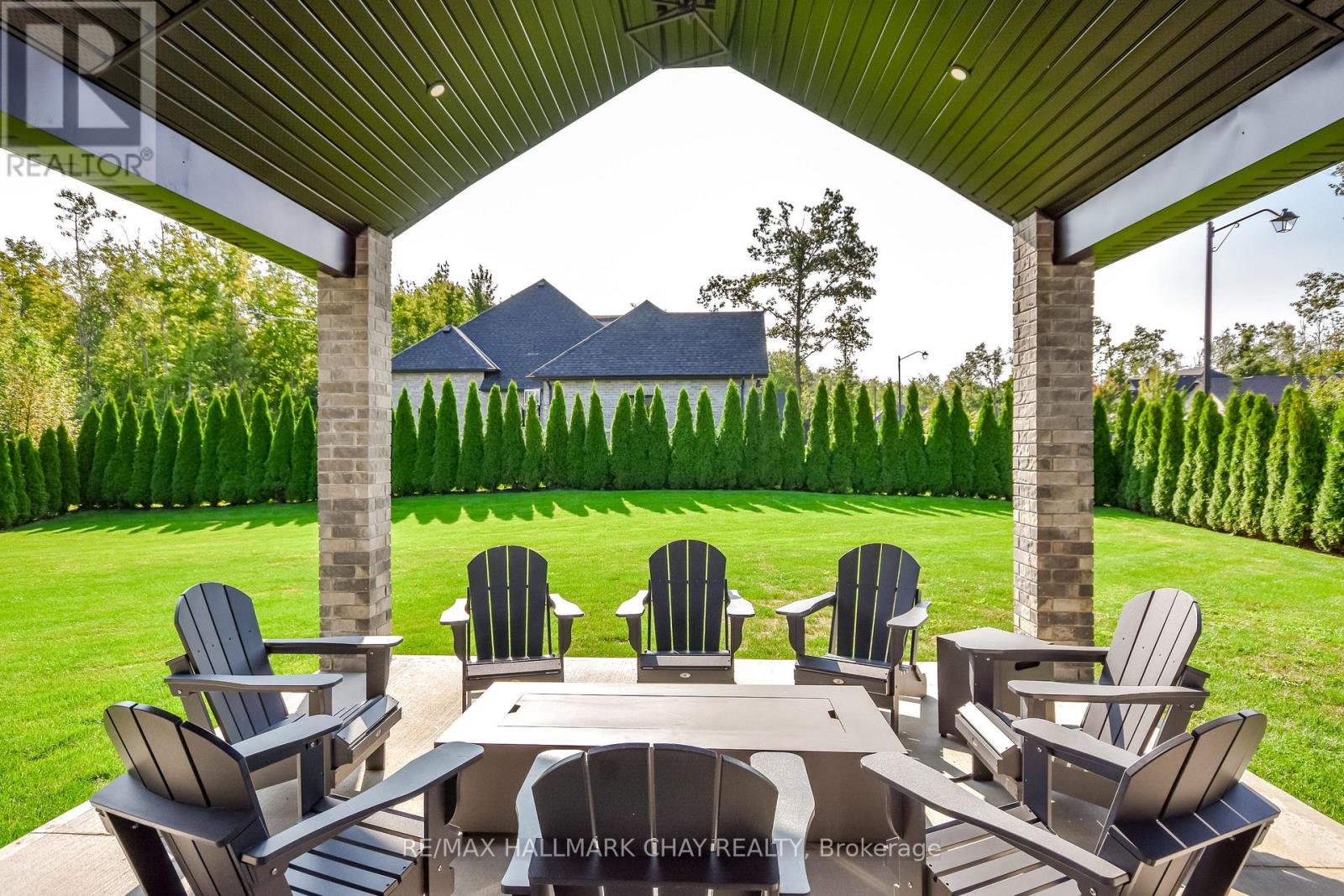 Over 100 planted cedars for privacy