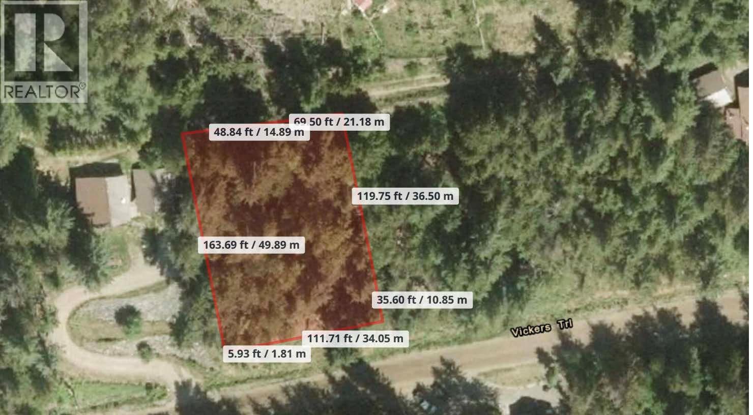 VICKERS Trail Lot# 150, Anglemont