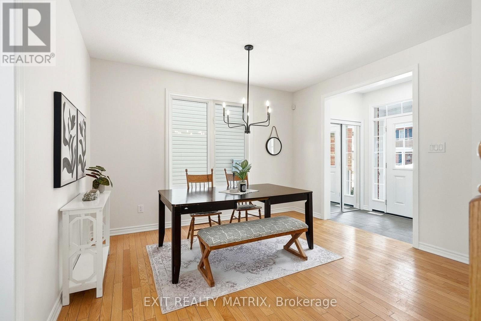 Bright & large entry boasts TWO closets.