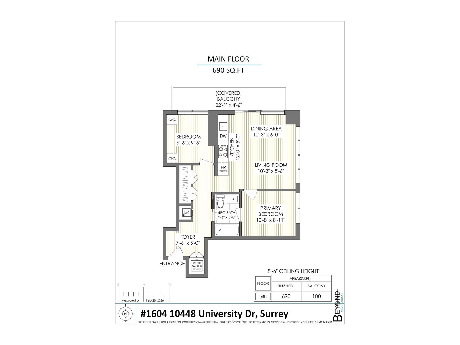 1604 10448 UNIVERSITY DRIVE, Surrey