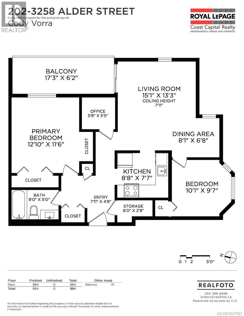 202 3258 Alder Street, Saanich