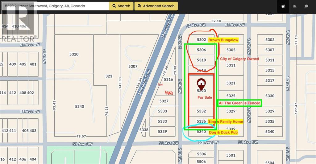 Vacant Land for Sale in   Street SW Manchester Calgary 