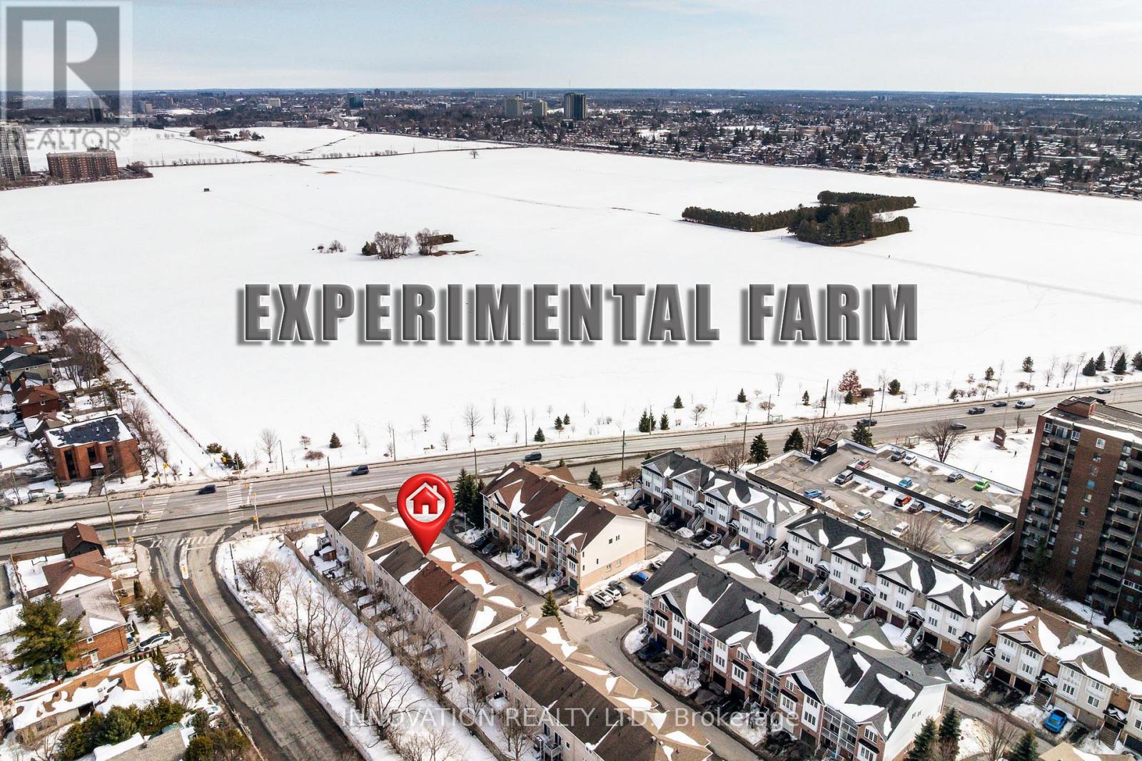 Steps to the experimental farm!