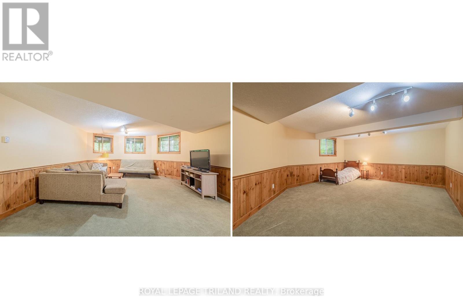 Lower level 4th bed w/ full bathroom!