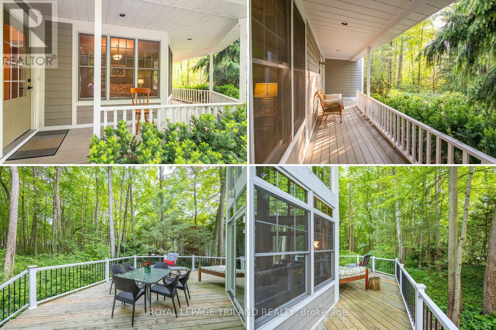 So much outdoor living space w/ wrap around deck