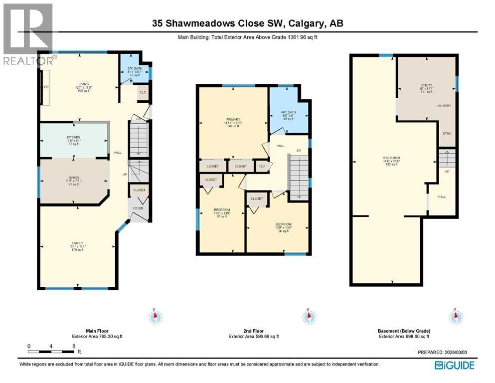Single Family House for Sale in  Shawmeadows Close SW Shawnessy Calgary 