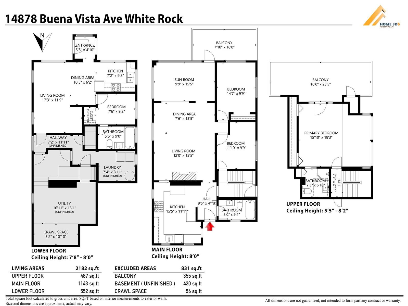 14878 BUENA VISTA AVENUE, White Rock