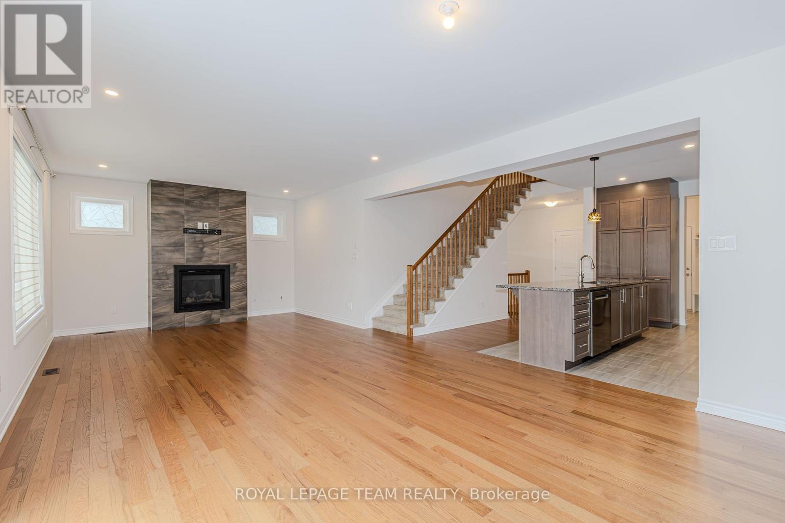 Open concept living soace