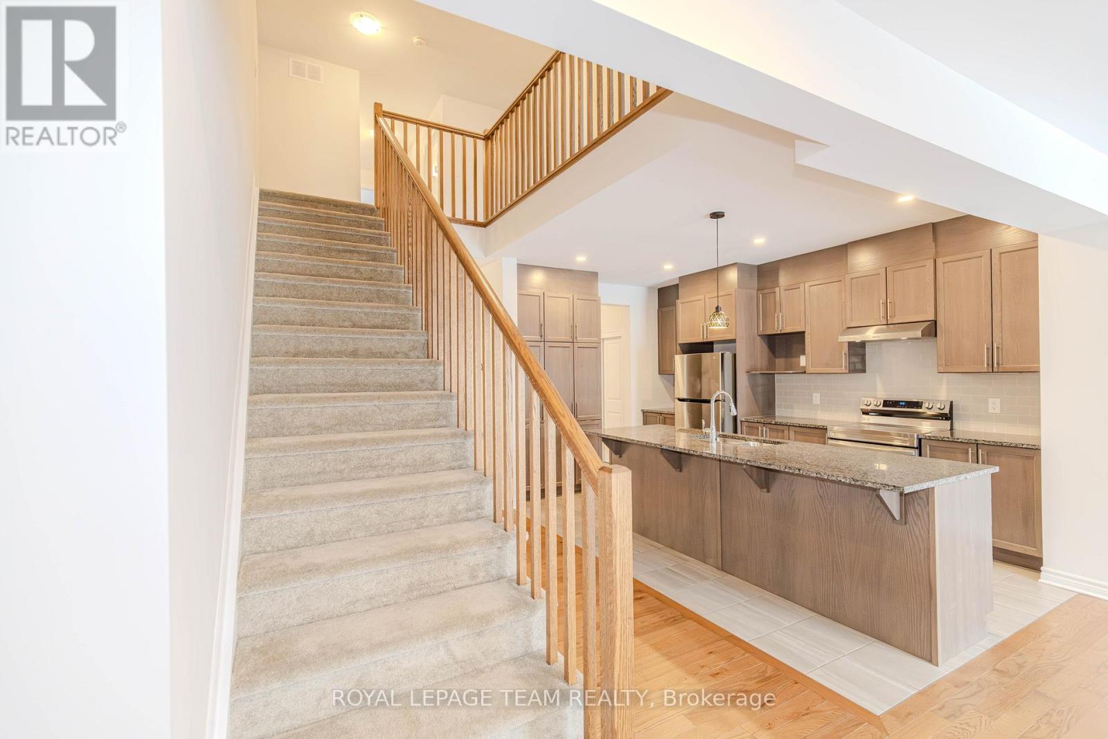 Walking up to Second Floor