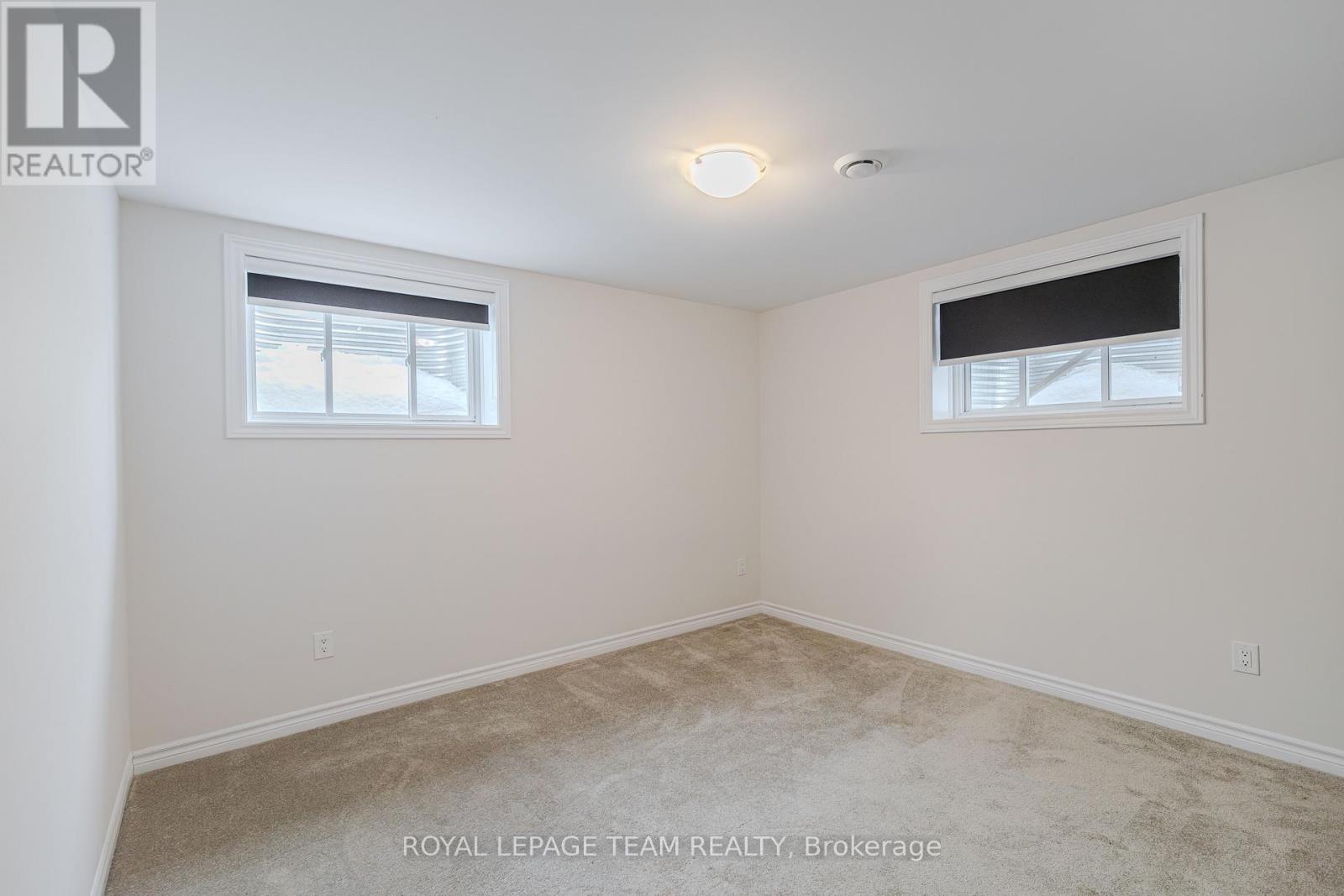 Bedroom in the basement