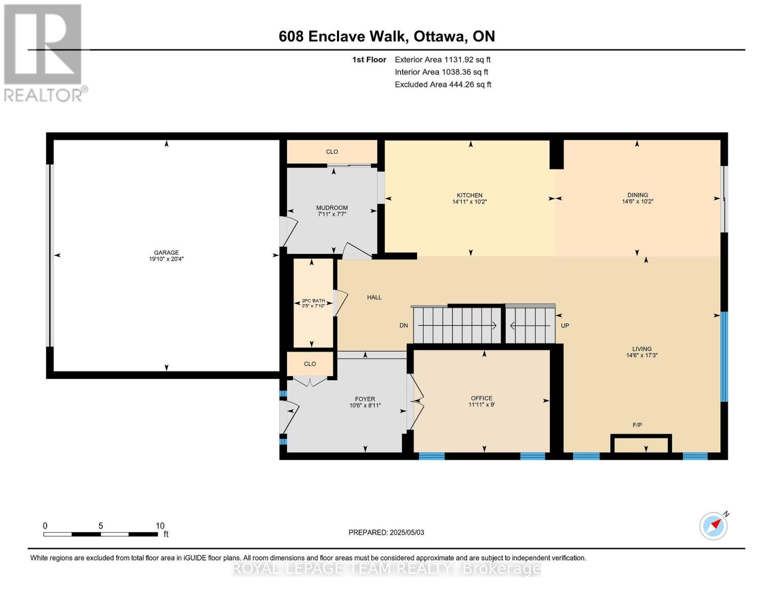 Main Level Floorplan