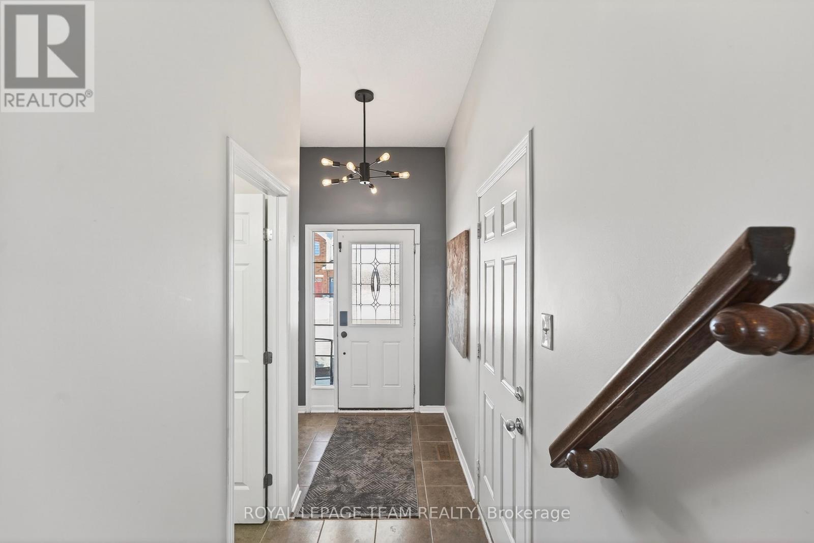 Stylish entry foyer