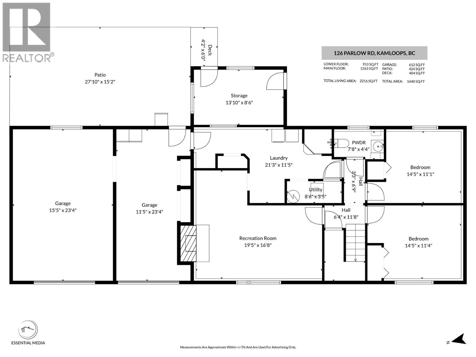 126 PARLOW Road, Kamloops