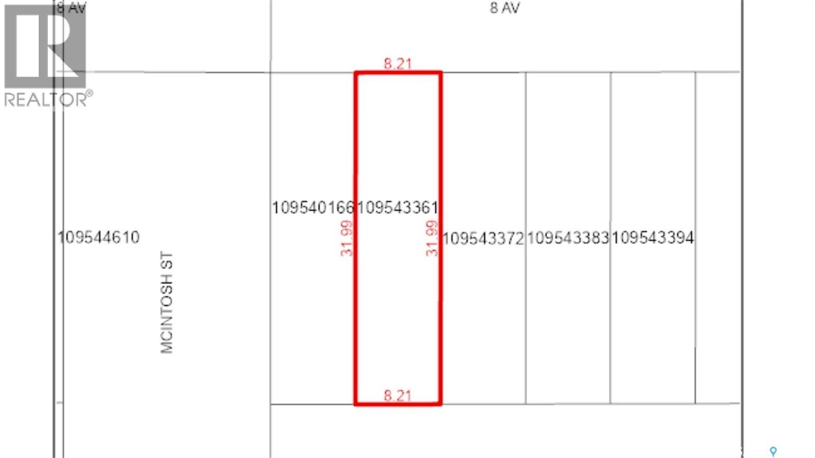 Vacant Land for Sale in  th AVENUE Regina 