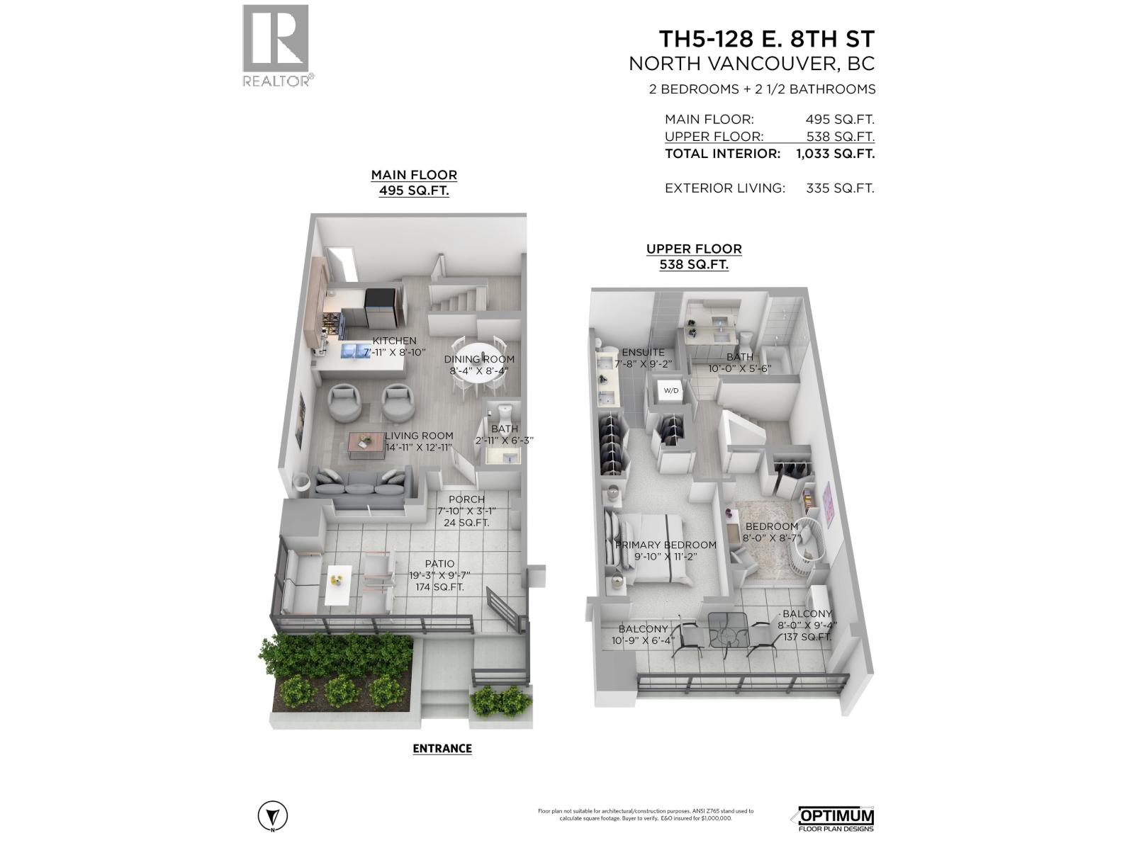 TH5 128 E 8TH STREET, North Vancouver