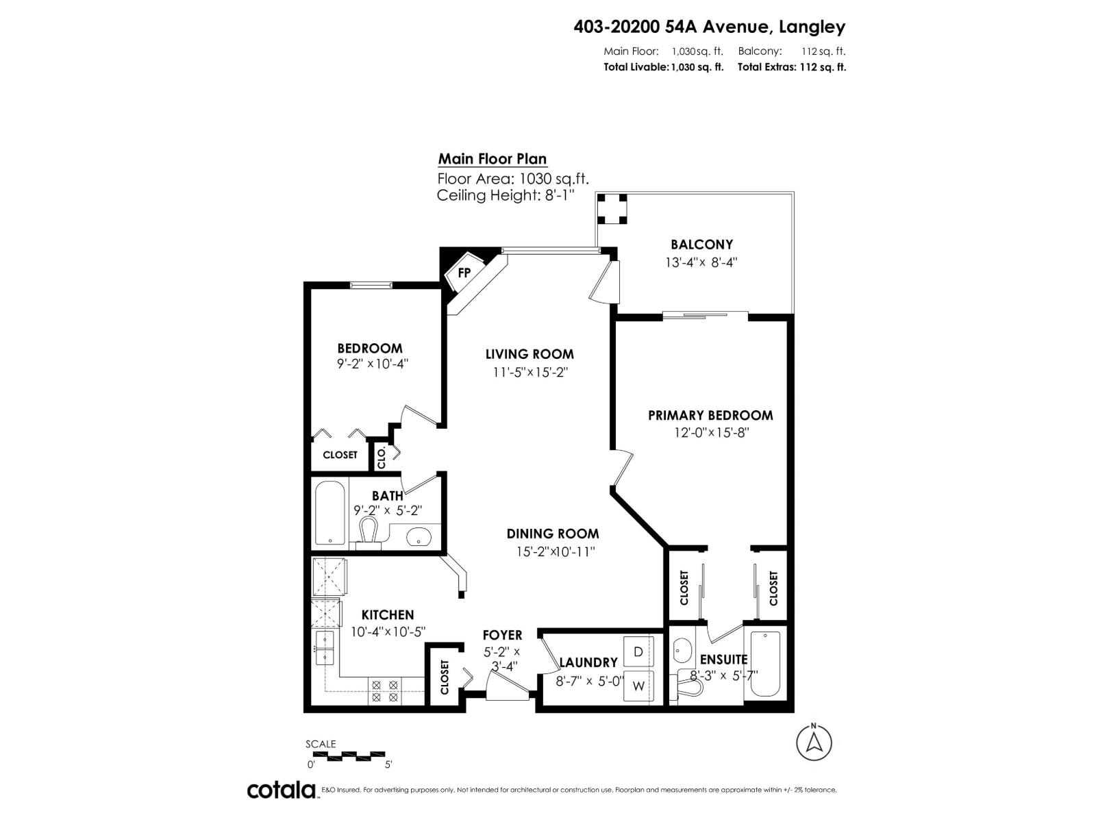 403 20200 54A AVENUE, Langley
