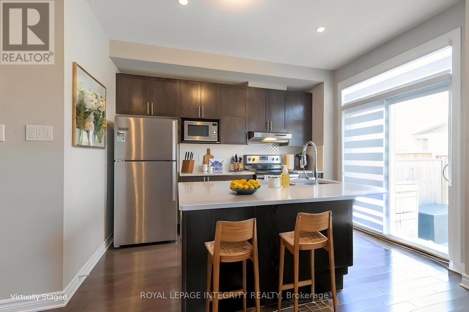 Virtually Staged Kitchen