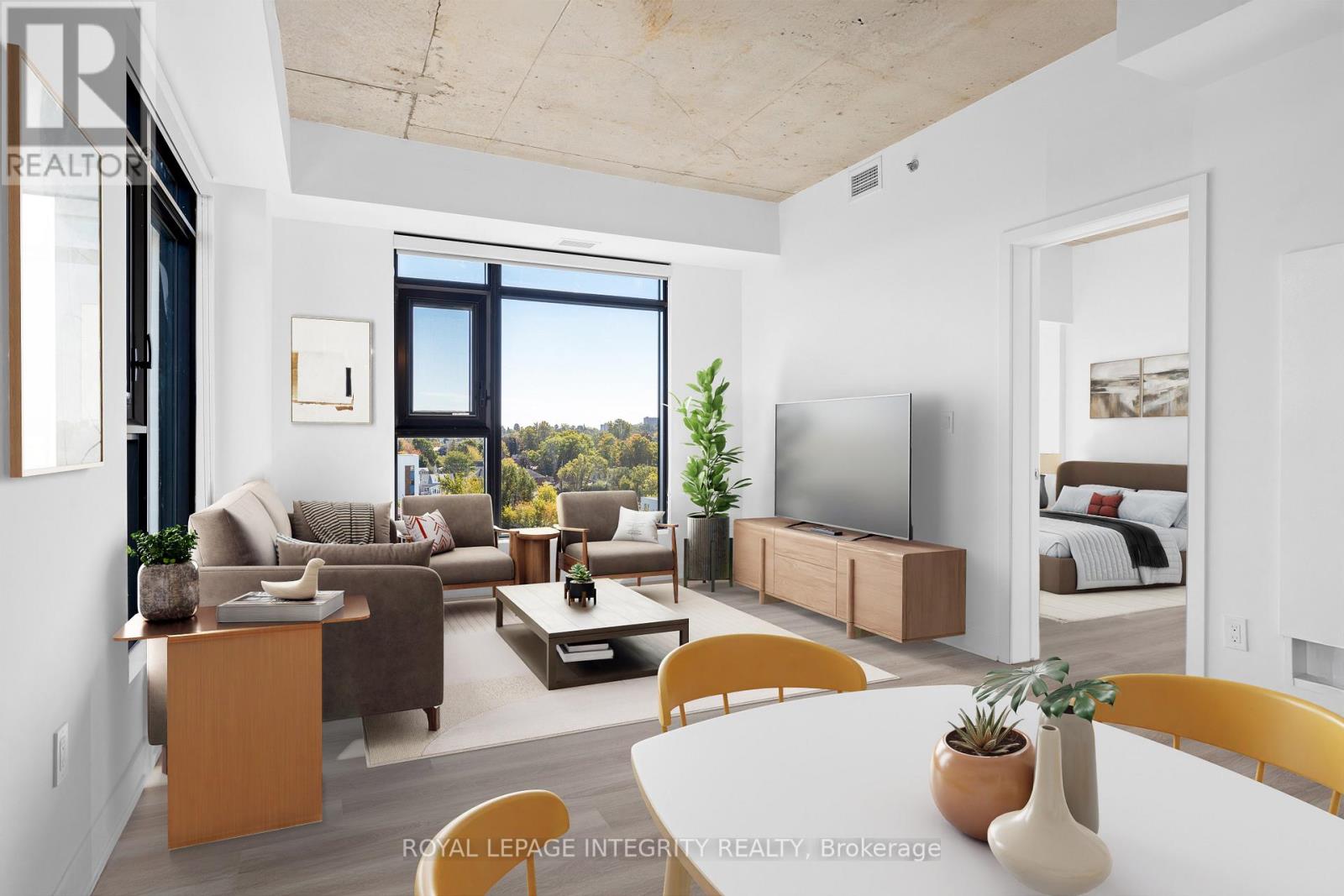 Open concept main area