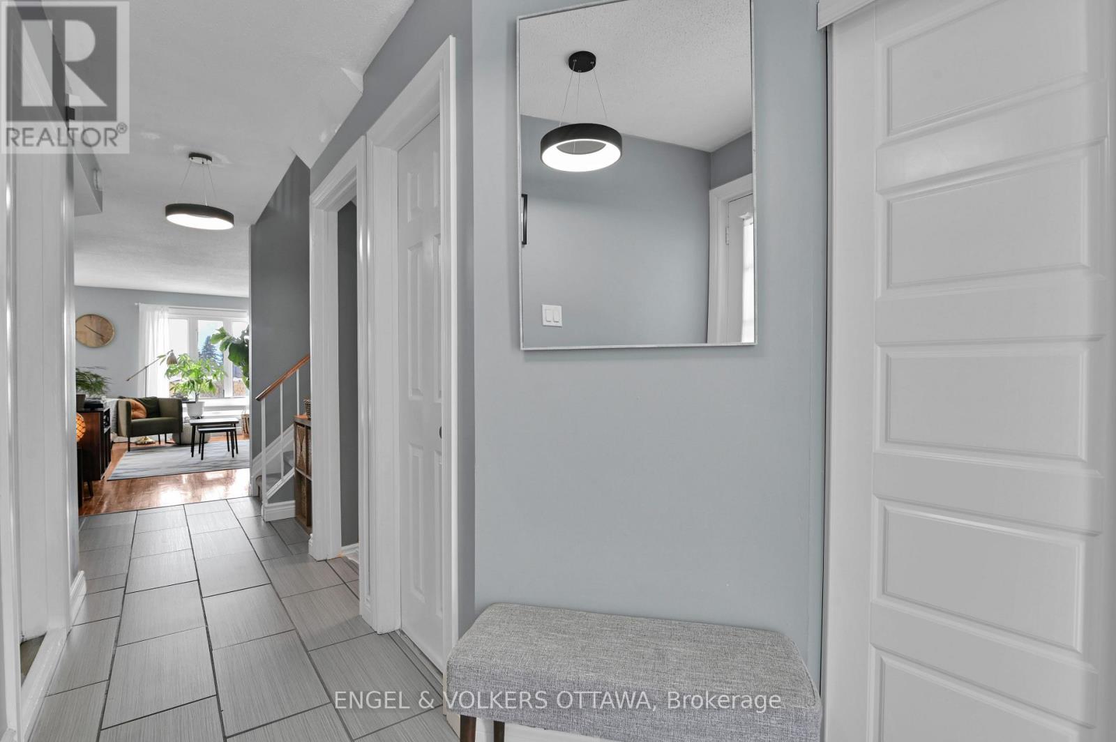 hallway towards living room